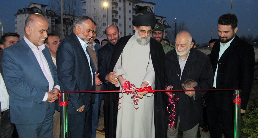 گزارش تصویری / آیین افتتاح یادمان شهدای گمنام دانشگاه آزاد اسلامی واحد انزلی