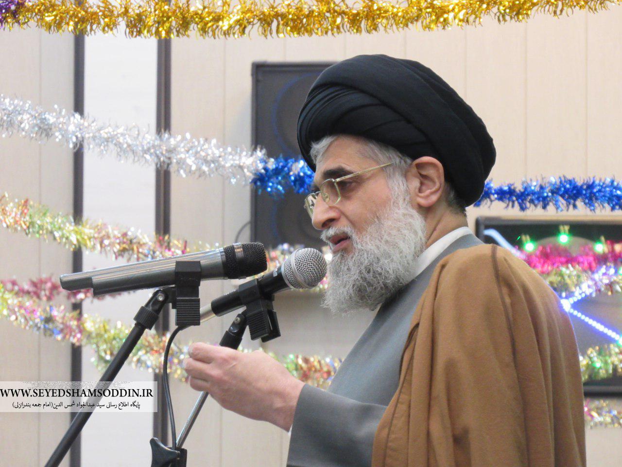 گزارش تصویری از جشن انقلاب در مساجد روستایی بندرانزلی